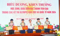 Hải Phòng chi 2,7 tỷ đồng thưởng học sinh đạt giải Olympic khu vực và quốc tế 