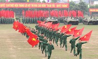Đại hội Đoàn TNCS Hồ Chí Minh Quân đội lần thứ IX là đợt sinh hoạt chính trị sâu rộng của tuổi trẻ toàn quân. Ảnh: Nguyễn Minh