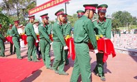 An táng hài cốt 98 liệt sĩ hy sinh tại Lào