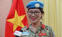 Nữ sĩ quan mũ nồi xanh thứ 3 của Việt Nam tham gia gìn giữ hoà bình