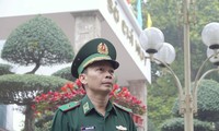 Thiếu tướng Hoàng Hữu Chiến. Ảnh: Nguyễn Minh