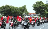 Sôi động ngày hội văn hoá giao thông năm 2022 của tuổi trẻ Quân đội ở Nha Trang