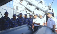 Sát hạch năng lực đội hình tàu mặt nước của Vùng 4 Hải quân