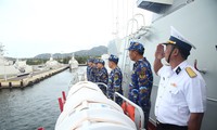Tàu hộ vệ tên lửa Việt Nam tới Trung Quốc tham gia diễn tập 