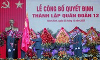 Đại tướng Phan Văn Giang trao Quân kỳ Quyết thắng cho Quân đoàn chủ lực ‘tinh, gọn, mạnh’ đầu tiên 