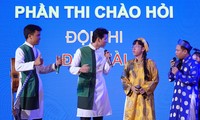 Sôi nổi hội thi Olympic tiếng Việt của học viên quân sự Lào và Campuchia