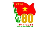 Bộ Quốc phòng công bố mẫu biểu trưng kỷ niệm 80 năm ngày thành lập Quân đội