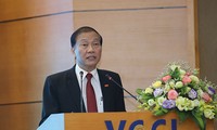 Ông Hoàng Quang Phòng, Phó Chú tịch VCCI chia sẻ về quá trình chọn DN đi cùng chuyên cơ. 