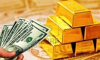  Giá vàng thế giới lại lên mức cao nhất trong 8 năm. ảnh minh hoạ 