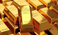 Giá vàng thế giới tăng mạnh nhưng chưa đuổi kịp giá vàng trong nước (ảnh ST) 