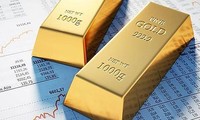 Giá vàng được dự báo ổn định trong năm 2023. Ảnh minh hoạ 