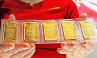 Cuối tuần, vàng trong nước tăng giá, cao hơn thế giới 12 triệu đồng/lượng 