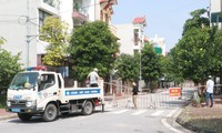 Thành phố Nam Định tháo dỡ 23 điểm phong toả - Ảnh: Hoàng Long