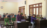 Lê Thị Loan nhận án chung thân vì tẩm xăng mẹ đẻ tử vong - Ảnh: Hoàng Long