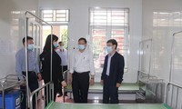 Bệnh nhân trở về từ Bệnh viện Bạch Mai tại Bệnh viện Đa khoa tỉnh Nam Định được cách ly, điều trị - Ảnh: Hoàng Long