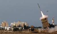 Hệ thống Vòm Sắt của Israel trong một cuộc thử nghiệm. Ảnh: Military-today.com.