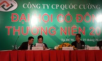 Đại hội cổ đông thường niên năm 2016 của công ty CP Quốc Cường Gia Lai (QCG).