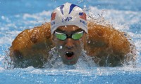 Phelps xứng danh kỷ lục gia hàng đầu tại Olympic. Ảnh: Reuters.