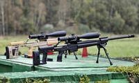 Hai khẩu Orsis T-5000 trong cuộc thi đấu bắn tỉa tại Nga. Ảnh: Wikipedia.