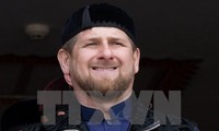Nhà lãnh đạo Chechnya Ramzan Kadyrov. Ảnh: AFP/TTXVN.