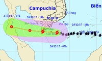 Thông tin mới nhất về cơn bão số 16 - Tembin