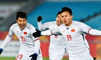 Quang Hải có màn trình diễn chói sáng ở VCK U23 châu Á 2018.