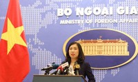 Bà Lê Thị Thu Hằng, người phát ngôn Bộ Ngoại giao Việt Nam. Ảnh: TTXVN.