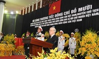 Tổng Bí thư Nguyễn Phú Trọng đọc lời điếu.