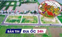 Địa ốc 24H: Huyện vùng ven lại dừng đấu giá đất; duyệt đồ án quy hoạch phân khu đô thị 26.000ha