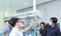 Máy oxy dòng cao BKVM-HF1 được thử nghiệm tại phòng thử nghiệm của VMED Group 