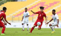 Công Phượng bỏ lỡ nhiều cơ hội ghi bàn cho đội tuyển Việt Nam ở trận đấu với Timor Leste. Ảnh: Zing