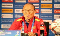 HLV Park Hang Seo chờ đợi kết quả tốt của Việt Nam khi gặp Nhật Bản.