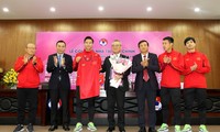 Đội tuyển Việt Nam sẽ có 2 trận giao hữu với U22 nhằm giúp HLV Park Hang Seo có cơ hội đánh giá lực lượng chuẩn bị cho Vòng loại World Cup 2022. (ảnh Anh Tuấn)