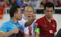 Văn Quyết từng là đội trưởng đội tuyển Việt Nam dưới sự dẫn dắt của HLV Park Hang Seo ảnh CTV