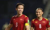 Chấn thương khiến Trọng Hoàng phải chia tay đội tuyển Việt Nam trước trận đấu với Trung Quốc (ảnh Hữu Phạm)