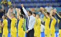 Ukraine chia tay EURO 2020 sau thất bại 0-4 trước tuyển Anh. 