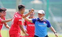 Đội tuyển U22 Việt Nam và HLV Park Hang-seo hướng tới giành vé dự VCK U23 châu Á 2022. (ảnh Anh Đoàn)