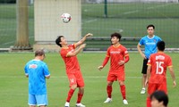Đội tuyển Việt Nam đang tích cực chuẩn bị cho Vòng loại thứ 3 World Cup 2022. (ảnh Anh Đoàn)