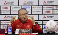 HLV Park Hang-seo cho rằng Việt Nam chưa từng thua Malaysia 5 năm qua. (ảnh Như Ý)