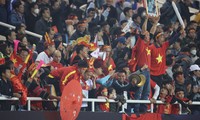 Sân Mỹ Đình thường kín khán giả ở các trận đấu nóng của đội tuyển Việt Nam (ảnh Như Ý)