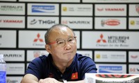 HLV Park Hang-seo cho biết đội tuyển Việt Nam đã đánh đúng điểm yếu của Indonesia (ảnh Hữu Phạm)