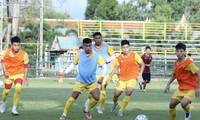 Đội tuyển U23 Việt Nam hướng tới bảo vệ ngôi vô địch giải U23 Đông Nam Á 2023. (ảnh Anh Đoàn)