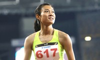 Tú Chinh trở thành nhà vô địch 100m nữ ở SEA Games 29. Ảnh: Zing