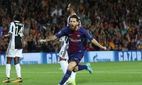 Messi giúp Barca đòi được món nợ thua Juventus mùa trước. Ảnh: Reuters. 