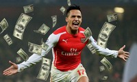 Man Utd sẽ tiêu tốn tổng cộng 180 triệu bảng để sở hữu Sanchez trong vòng 4 năm rưỡi tới.