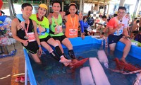 Tiền Phong Marathon 2020: Chiếc bể ngâm đá đặc biệt ở Lý Sơn