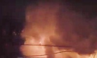 Cháy lớn ở bãi giữ xe CSGT thành phố Thủ Đức