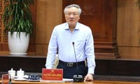 Đoàn kiểm tra của Bộ Chính trị làm việc với Ban Thường vụ Tỉnh ủy Quảng Nam