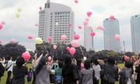 Đám tang khinh khí cầu ở Nhật Bản 