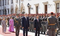 Lễ đón chính thức Chủ tịch nước Võ Văn Thưởng thăm Cộng hòa Áo
